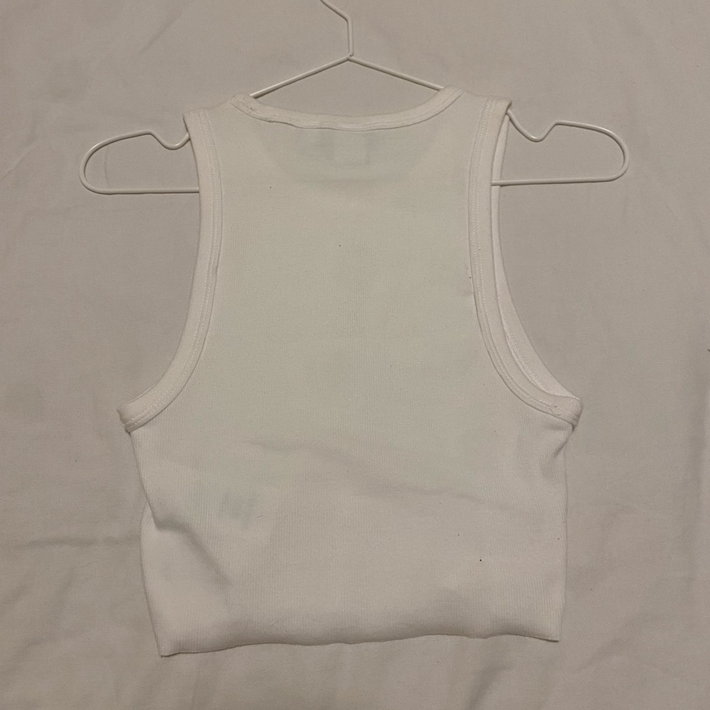 Aritzia TNA Ribbed Cropped Racer Tank - Picture 8 of 8